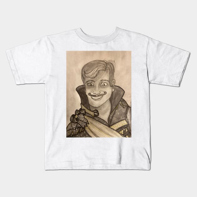 Remus Sanders Kids T-Shirt by Mandiehatter